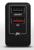 Axagon ACU-QS24 mobiilseadme laadija Nutitelefon Must Vahelduvvool Kiirlaadimine Hoonesisene – pilt 15