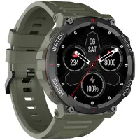 Blackview W50 Black, 1.39-inch HD LCD 360x360, 370mAh Battery, 24-hour SpO2 Detection + Heart Rate Monitoring, Calls and SMS notification, Green