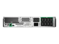 Schneider Electric Smart-UPS, Rackmount 2U, SmartConnect port + SmartSlot, AVR, LCD | SMT3000RMI2UC | 3000 VA | 2700 W – pilt 4