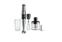 Braun | Hand Blender | MQ9135XI MultiQuick 9 | Hand Blender | 1200 W | Number of speeds 3 | Black/Stainless Steel