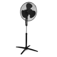 Tristar | Fan | VE-5899 | Stand Fan | 45 W | Diameter 40 cm | Number of speeds 3 | Oscillation | Remote control | Black
