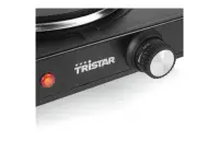 Tristar Table hob | KP-6151 | Number of burners/cooking zones 1 | Electric | Black