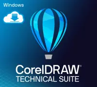 Corel CorelDRAW Technical Suite 2025 3D CAD Business Perpetual License (incl. 1 Yr CorelSure Maintenance)(1-4)