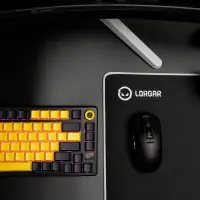 LORGAR KBP7075W, Wireless 75% Mechanical Gaming Keyboard Pro, Black/yellow, EN layout – pilt 4