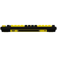 LORGAR KBP7075W, Wireless 75% Mechanical Gaming Keyboard Pro, Black/yellow, EN layout – pilt 6