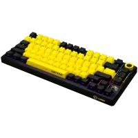 LORGAR KBP7075W, Wireless 75% Mechanical Gaming Keyboard Pro, Black/yellow, EN layout – pilt 8