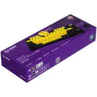 LORGAR KBP7075W, Wireless 75% Mechanical Gaming Keyboard Pro, Black/yellow, EN layout – pilt 9
