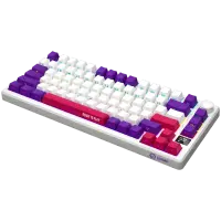 LORGAR KBP7075W, Wireless 75% Mechanical Gaming Keyboard Pro, White, EN layout