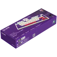 LORGAR KBP7075W, Wireless 75% Mechanical Gaming Keyboard Pro, White, EN layout – pilt 4