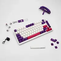 LORGAR KBP7075W, Wireless 75% Mechanical Gaming Keyboard Pro, White, EN layout – pilt 5