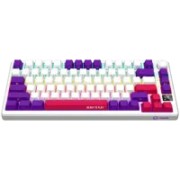 LORGAR KBP7075W, Wireless 75% Mechanical Gaming Keyboard Pro, White, EN layout – pilt 11