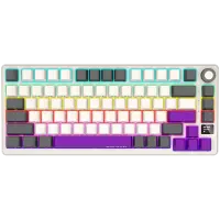 LORGAR KBP7075W, Wireless 75% Mechanical Gaming Keyboard Pro, Beige, EN layout – pilt 9