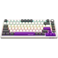 LORGAR KBP7075W, Wireless 75% Mechanical Gaming Keyboard Pro, Beige, EN layout – pilt 11