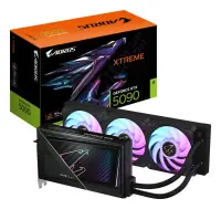 Gigabyte AORUS GeForce RTX 5090 XTREME WATERFORCE 32G | NVIDIA | 32 GB | GeForce RTX 5090 | GDDR7 | HDMI ports quantity 1 | PCI-E 5.0 – pilt 13