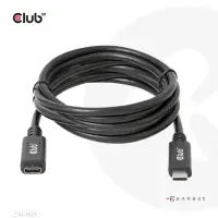 CLUB 3D USB Gen1 Type C Extension Cable – pilt 2