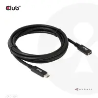 CLUB 3D USB Gen1 Type C Extension Cable – pilt 6