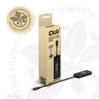 CLUB 3D USB Type-C to Triple DP MST Hub – pilt 3