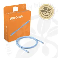 CLUB 3D USB4 type-C cable 4K60Hz 2m Blue – pilt 4