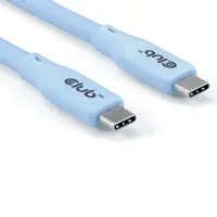 CLUB 3D USB4 type-C cable 4K60Hz 2m Blue – pilt 14