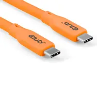 CLUB 3D USB4 TYPE-C cable orange 2m – pilt 11