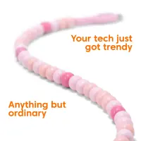 CLUB 3D USB Type-C Beaded cable 2m Pink