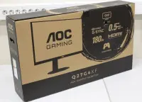 SALE OUT. AOC Gaming Q27G4XF 27", 2560x1440/1ms/250cd/m², HDMI, DisplayPort, USB | AOC | Q27G4XF | 27 " | IPS | 16:9 | 180 Hz | 1 ms | 2560 x 1440 pixels | 300 cd/m² | HDMI ports quantity 1 | Black | Warranty 35 month(s) | DAMAGED PACKAGING, DEMO – pilt 2
