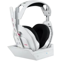 LOGITECH Astro A50 LIGHTSPEED Wireless Gaming Headset + Base Station - WHITE - 2.4GHZ - PLUGC - EMEA28-935