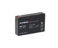 BATTERY 6V 7.2AH/AM7.2-6 ACUMAX EMU