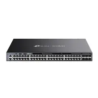 TP-Link Omada SG6654XHP võrgulüliti Juhitav L3 Gigabit Ethernet (10/100/1000) Power over Ethernet tugi 1U Must – pilt 3