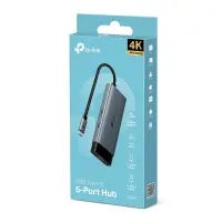 TP-Link UH5020C jaotur USB tüüp-C 5000 Mbit/s Hall – pilt 3