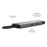 TP-Link UH5020C jaotur USB tüüp-C 5000 Mbit/s Hall – pilt 11