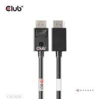 CLUB3D CAC-1092 DisplayPort-kaabel 1,6 m Must – pilt 10