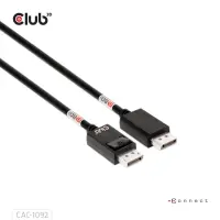 CLUB3D CAC-1092 DisplayPort-kaabel 1,6 m Must – pilt 12
