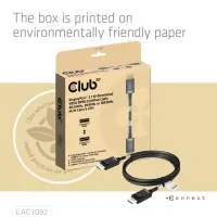 CLUB3D CAC-1092 DisplayPort-kaabel 1,6 m Must – pilt 17