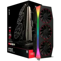 XFX Mercury AMD Radeon RX 9070XT OC Magnetic Air Edition with RGB 16GB GDDR6 HDMI 3xDP, AMD RDNA 4