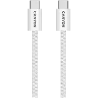 CANYON cable OnWire 60MG C-C 60W Magnet Braided 1m White