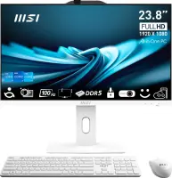 Monoblock PC|MSI|CPU Intel|Intel® CoreT i5|i5-14400|RAM 16 GB|DDR5-SDRAM|Screen 23.8 "|1920 x 1080 pixels|Storage 512 GB|SSDs 512 GB|Not available|On-board graphics Yes|Intel UHD Graphics 730|White|OS Windows 11 Pro|PROAP242P14M-691EU – pilt 4