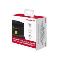 Axagon CRE-SM2 kiipkaardilugeja Hoonesisene USB USB 2.0 Must – pilt 4
