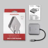 Axagon CRE-S3C kaardilugeja USB 3.2 Gen 1 (3.1 Gen 1) Type-C Hall – pilt 10