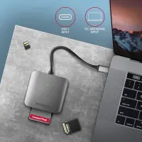 Axagon CRE-S3C kaardilugeja USB 3.2 Gen 1 (3.1 Gen 1) Type-C Hall – pilt 18