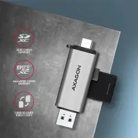 Axagon CRE-SAC kaardilugeja USB 3.0 Type-A/Type-C Hall – pilt 12