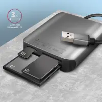Axagon CRE-S3 External card reader USB-A 3.2 Gen 1 3-slot & lun SD/microSD/CF kaardilugeja USB 3.2 Gen 1 (3.1 Gen 1) Type-A Hall – pilt 11