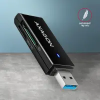 Axagon CRE-S2N kaardilugeja USB 3.2 Gen 1 (3.1 Gen 1) Type-A Must – pilt 6