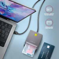 Axagon CRE-SM3TC kiipkaardilugeja Hoonesisene USB USB tüüp-C Hall – pilt 6