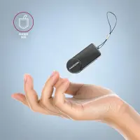 Axagon CRE-SMPC USB-C Smart card/ID card PocketReader kiipkaardilugeja Hoonesisene USB tüüp-C Must – pilt 2