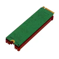 Axagon CLR-M2 arvuti jahutussüsteem M.2 NVMe SSD, SSD-draiv Kütteseade/radiaator Must, Punane 1 tk – pilt 3