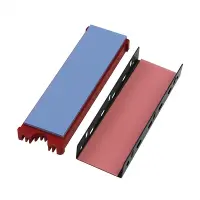 Axagon CLR-M2 arvuti jahutussüsteem M.2 NVMe SSD, SSD-draiv Kütteseade/radiaator Must, Punane 1 tk – pilt 15