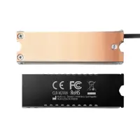 Axagon CLR-M2FAN arvuti jahutussüsteem SSD-draiv, M.2 NVMe SSD Kütteseade/radiaator 2 cm Hall 1 tk