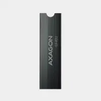 Axagon CLR-M2L3 arvuti jahutussüsteem M.2 NVMe SSD, SSD-draiv Kütteseade/radiaator Must 1 tk