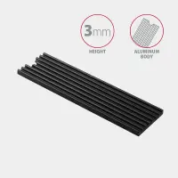 Axagon CLR-M2L3 arvuti jahutussüsteem M.2 NVMe SSD, SSD-draiv Kütteseade/radiaator Must 1 tk – pilt 9